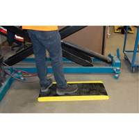 Tapis antifatigue, Losange, 1-2/3' x 3-1/4' x 3/4", Noir/Jaune, Polyur&eacute;thane Air Extreme Inc.