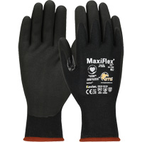 Gants compatibles avec les &eacute;crans tactiles ATG MaxiFlex Cut, Taille T-petit, Calibre 15, Rev&ecirc;tement Mousse de nitrile, Enveloppe en Polyester/Kevlar, ASTM ANSI niveau A4/EN 388 niveau 3/EN 388 niveau D Air Extreme Inc.