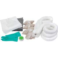 Trousse d'&eacute;quipement de lutte contre les d&eacute;versements, Huile seulement/Universel, Overpack, Absorbance de 20 gal. US Air Extreme Inc.
