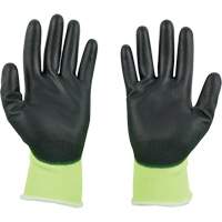 High Visibility Dipped Gloves, Size Small, 15 Gauge, Polyurethane Coated, Polyethylene Shell, ASTM ANSI Level A1 Air Extreme Inc.