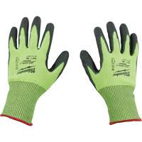 High Visibility Dipped Gloves, Size Small, 15 Gauge, Polyurethane Coated, Polyethylene Shell, ASTM ANSI Level A5 Air Extreme Inc.