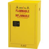 Flammable Aerosol Storage Cabinet, 12 gal., 1 Door, 23" W x 35" H x 18" D Air Extreme Inc.