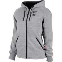 M12 Heated Hoodie Kit, Women's, X-Large, Grey, Polyester Air Extreme Inc.