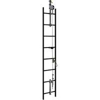 20' Lad-Saf Cable Vertical Safety System, Galvanized Steel Air Extreme Inc.