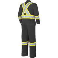 7702BK FR-Tech&reg; 88/12 FR Arc Rated Coveralls, Size 36, Black, 9.7 cal/cm² Air Extreme Inc.