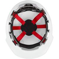 Casque de s&eacute;curit&eacute; &agrave; bordure avant, R&eacute;pond aux normes CSA type 1, Suspension Rochet, Non ventil&eacute; Air Extreme Inc.
