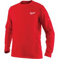 T-shirt &agrave; manches longues Workskin, Hommes, Petit, Rouge Air Extreme Inc.