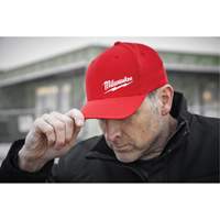 Flexfit&reg; Fitted Hat, Red, Poly-Cotton Air Extreme Inc.