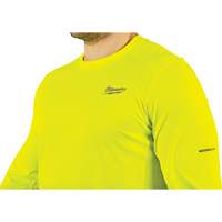 Chandail l&eacute;ger &agrave; haute visibilit&eacute; Workskin, Hommes, Petit, Jaune Air Extreme Inc.