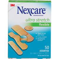 Pansements ultra-extensibles Nexcare, Assorti, Plastique, Non st&eacute;rile Air Extreme Inc.