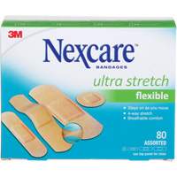 Pansements ultra-extensibles Nexcare, Assorti, Plastique, Non st&eacute;rile Air Extreme Inc.