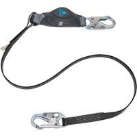 Anti-Corrosion Energy Absorbing Lanyard, 6', Snap Hook Center, Snap Hook Leg Ends, Polyester Air Extreme Inc.