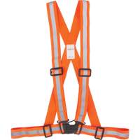 Traffic Harness, High Visibility Orange, Silver Reflective Colour, Medium Air Extreme Inc.