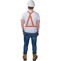 Traffic Harness, High Visibility Orange, Silver Reflective Colour, Medium Air Extreme Inc.