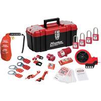 Premier Lockout Kit with Zenex Thermoplastic Locks, Electrical Kit, 21 Components Air Extreme Inc.