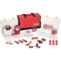 Premier Lockout Kit with Zenex Thermoplastic Locks, Electrical Kit, 27 Components Air Extreme Inc.