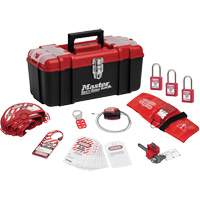 Standard Personal Lockout Kit with Zenex Thermoplastic Locks, Valve Kit, 13 Components Air Extreme Inc.