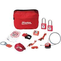 Standard Lockout Kit with Zenex Thermoplastic Locks, Electrical/Valve Kit, 14 Components Air Extreme Inc.