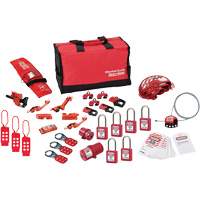 Premier Lockout Kit with Zenex Thermoplastic Locks, Electrical/Valve Kit, 34 Components Air Extreme Inc.