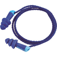 Alphas Metal Detectable Reusable Earplugs, Corded, One-Size, Bulk - Polybag, 27 NRR dB Air Extreme Inc.