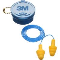 E-A-R Ultrafit Premolded Earplugs, Corded, Pair - Plastic Case, 25 dB NRR, One-Size Air Extreme Inc.