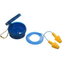 E-A-R Ultrafit Premolded Earplugs, Corded, Pair - Plastic Case, 25 dB NRR, One-Size Air Extreme Inc.