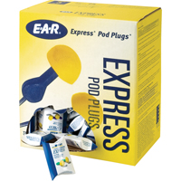 E-A-R Express Pod Plugs Earplugs, Uncorded, Bulk - Pillow Pack, 25 dB NRR, One-Size Air Extreme Inc.