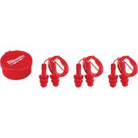 Reusable Ear Plugs, Corded, Pair - Plastic Case, 26 dB NRR, One-Size Air Extreme Inc.