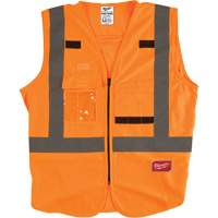 Safety Vest, High Visibility Orange, 4X-Large/5X-Large Air Extreme Inc.