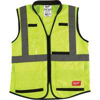 Performance Safety Vest, High Visibility Lime-Yellow, 4X-Large/5X-Large Air Extreme Inc.