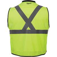 Performance Safety Vest, High Visibility Lime-Yellow, 4X-Large/5X-Large Air Extreme Inc.