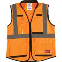 Performance Safety Vest, High Visibility Orange, 4X-Large/5X-Large Air Extreme Inc.