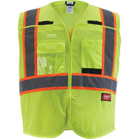 Flagman Safety Vest, High Visibility Lime-Yellow, Medium/Small Air Extreme Inc.