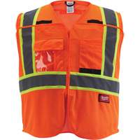Flagman Safety Vest, High Visibility Orange, Medium/Small Air Extreme Inc.