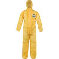 ChemMax&reg; 1 Coveralls, Polyethylene/Polypropylene, Small, Yellow Air Extreme Inc.