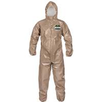 Coveralls, ChemMax 4 Plus, Large, Brown Air Extreme Inc.