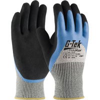 Gants isol&eacute;s r&eacute;sistants aux coupures G-Tek PolyKor, Taille Petit, Calibre 13, Rev&ecirc;tement Latex de caoutchouc, Enveloppe en Fil technique, ANSI/ISEA 105 niveau 3 Air Extreme Inc.