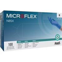 Microflex&reg; N85 Gloves, X-Small, Nitrile, 3.5-mil, Powder-Free, Blue, Class 2 Air Extreme Inc.