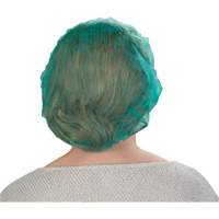 Bouffant Caps, Polypropylene, 24", Green Air Extreme Inc.