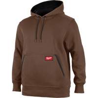 Midweight Pullover Hoodie, Men's, Small, Brown Air Extreme Inc.
