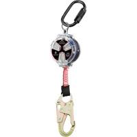 Dynamic Small Snap Hook Self-Retracting Lifeline, 6', Polyester, Swivel Air Extreme Inc.