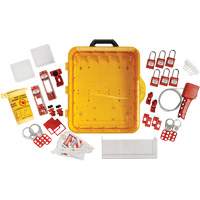 Station de cadenassage &eacute;lectrique avec cadenas de s&eacute;curit&eacute; en nylon utilisant des cl&eacute;s diff&eacute;rentes, Cadenas Plastique, Capacit&eacute; de 60, Cadenas Compris Air Extreme Inc.