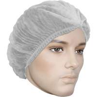 Cova-Cap Pleated Bouffant Cap, Polypropylene, 21", White Air Extreme Inc.