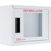 Armoire compacte standard pour DEA avec alarme, Philips/Defibtech/Heartsine Pour, Non m&eacute;dical Air Extreme Inc.