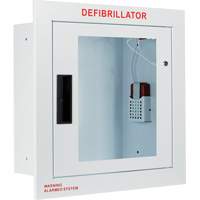 Grande armoire enti&egrave;rement encastr&eacute;e avec alarme, Zoll AED Plus/Zoll AED 3/Cardio-Science/Physio-Control Pour, Non m&eacute;dical Air Extreme Inc.