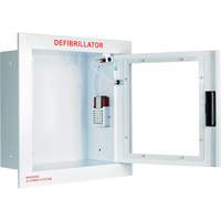Grande armoire enti&egrave;rement encastr&eacute;e avec alarme, Zoll AED Plus/Zoll AED 3/Cardio-Science/Physio-Control Pour, Non m&eacute;dical Air Extreme Inc.