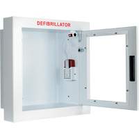 Grande armoire semi-encastr&eacute;e avec alarme, Zoll AED Plus/Zoll AED 3/Cardio-Science/Physio-Control Pour, Non m&eacute;dical Air Extreme Inc.