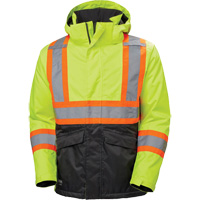 Veste d'hiver Alta, Polyester, Noir/Jaune lime haute visibilit&eacute;, Petit Air Extreme Inc.