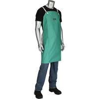 Dynamic Ironcat&reg; FR Cotton Sateen Apron, Bib, Green Air Extreme Inc.