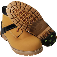 Icetred Heel Traction Device, Rubber/Tungsten Carbide, Stud Traction, One Size Air Extreme Inc.